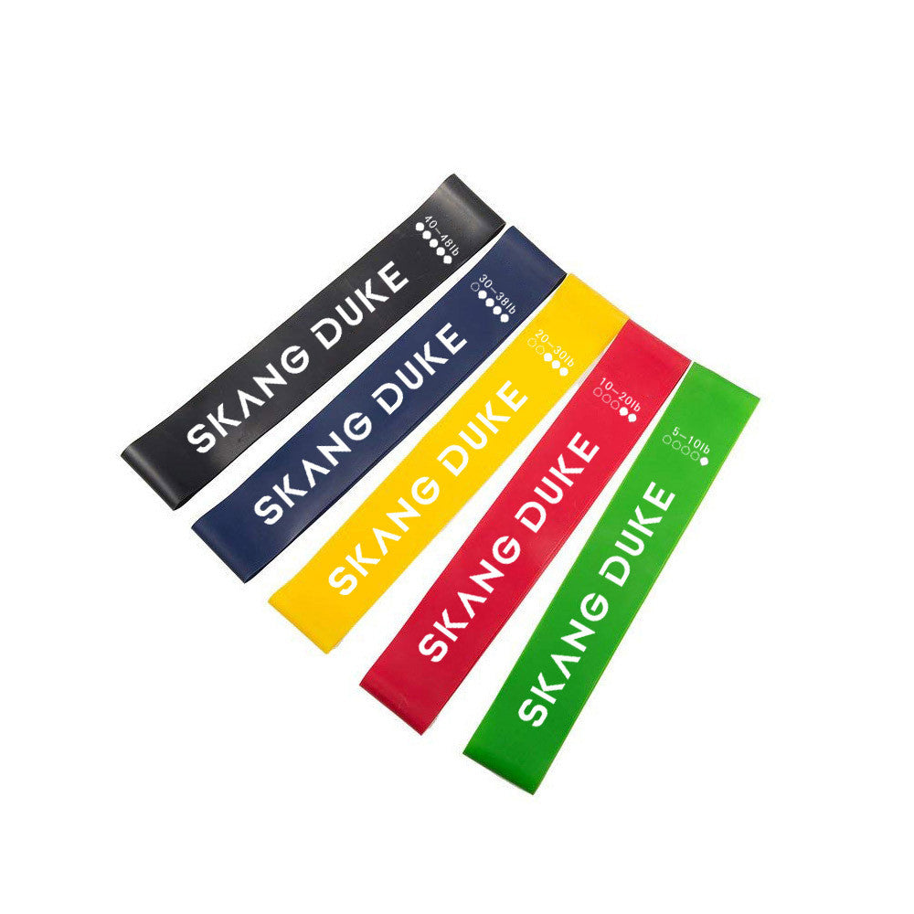 Resistance Bands Set - 5 Level Exercise Bands for Yoga & Strength Trainin