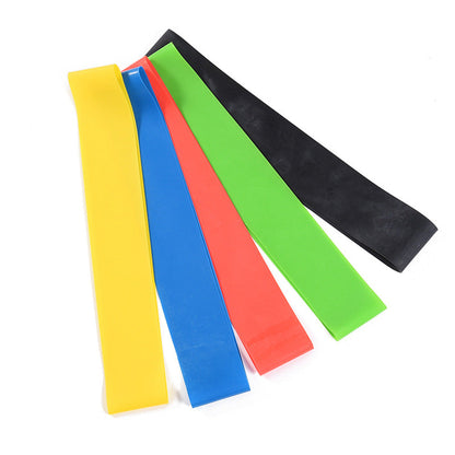Resistance Bands Set - 5 Level Exercise Bands for Yoga & Strength Trainin